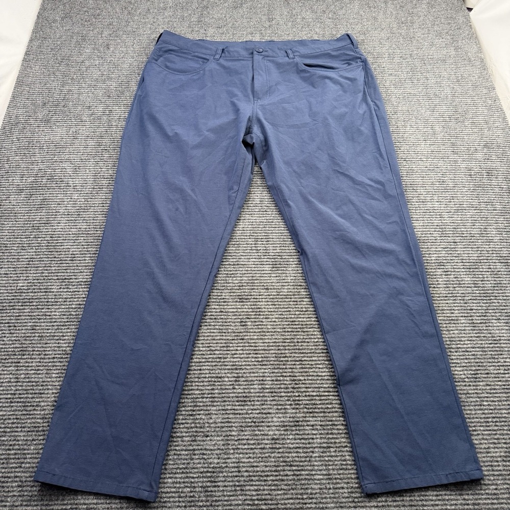 Callaway Performance Golf Pants Men's Size 40x32 Blue Relaxed Casual Stretch